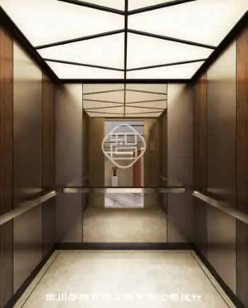 写字楼电梯装饰效果